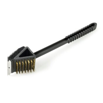 Longue brosse de nettoyage 3-en-1 noir